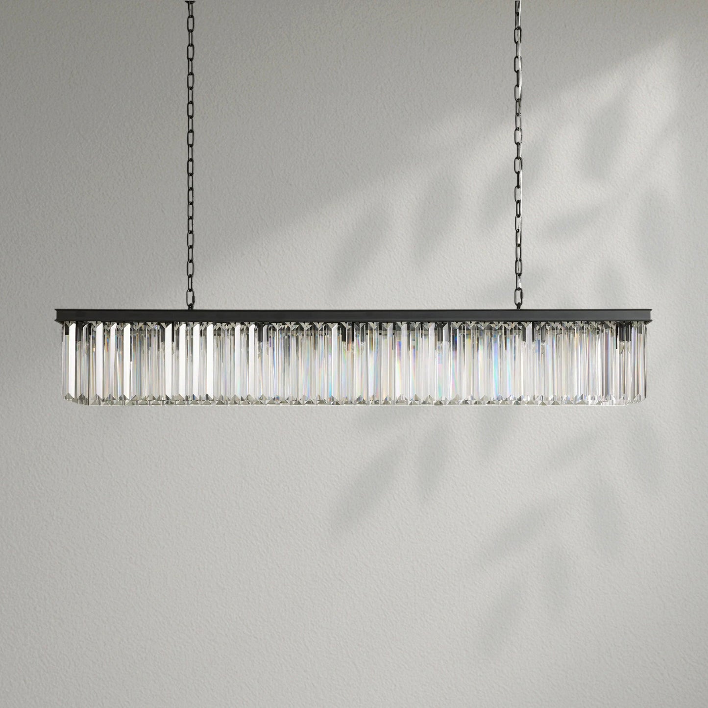 Leylind Rectangular Chandelier - Lightings Menu