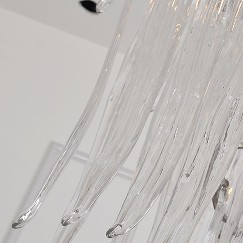 Luxury Crystal Branch Chandelier For Staircase - Lightings Menu
