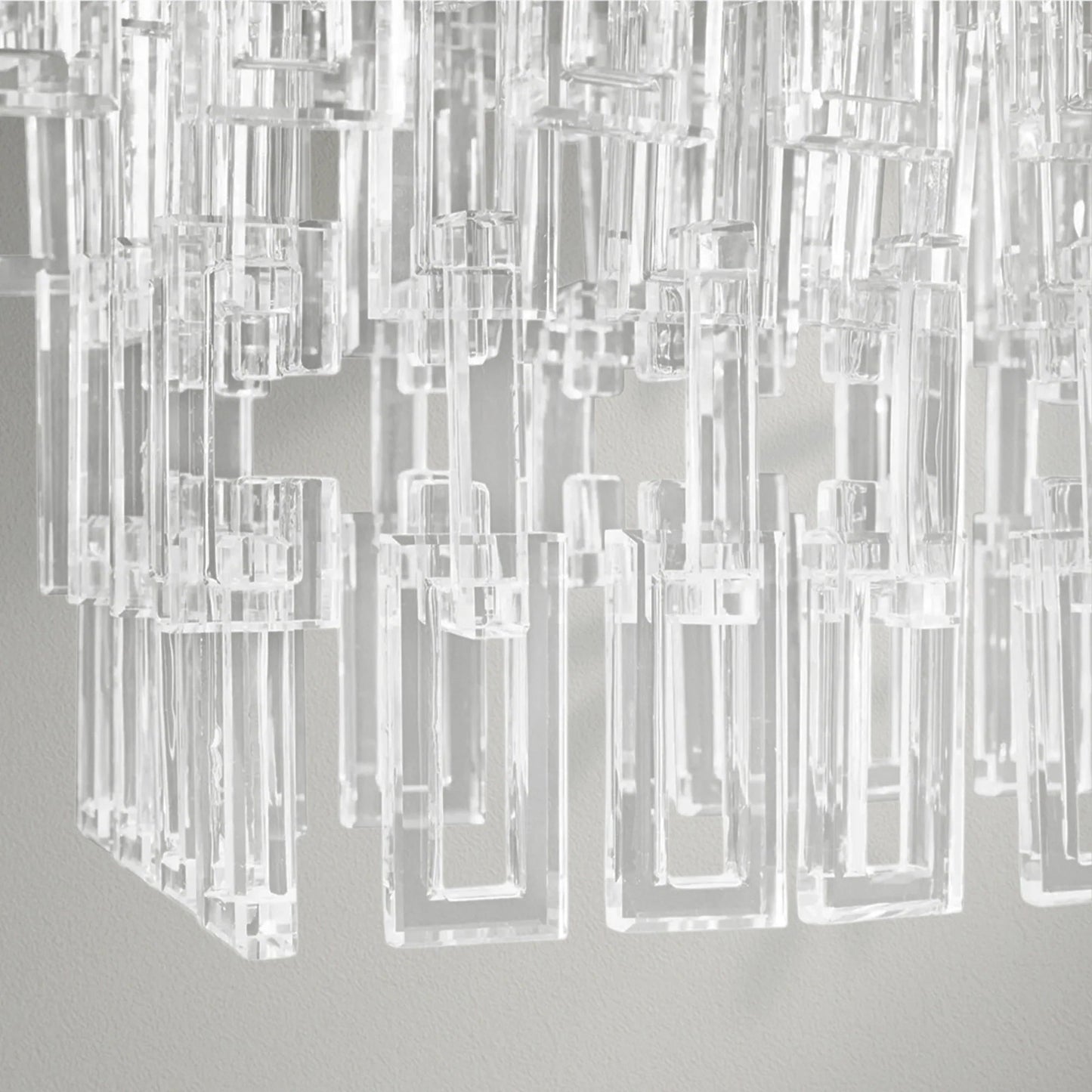 Marigon Multi - Tier Rectangular Chandelier - Lightings Menu