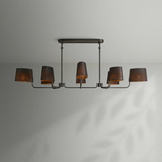 Martineeu Linear Chandelier 72" - Lightings Menu