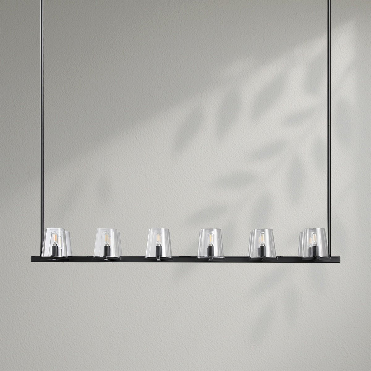 Pauillec Modern Linear Chandelier - Lightings Menu