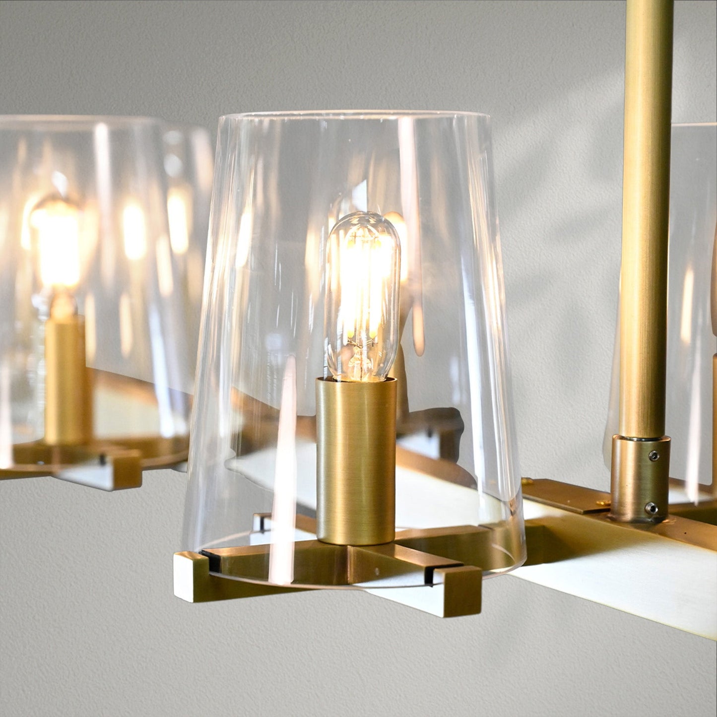 Pauillec Modern Linear Chandelier - Lightings Menu
