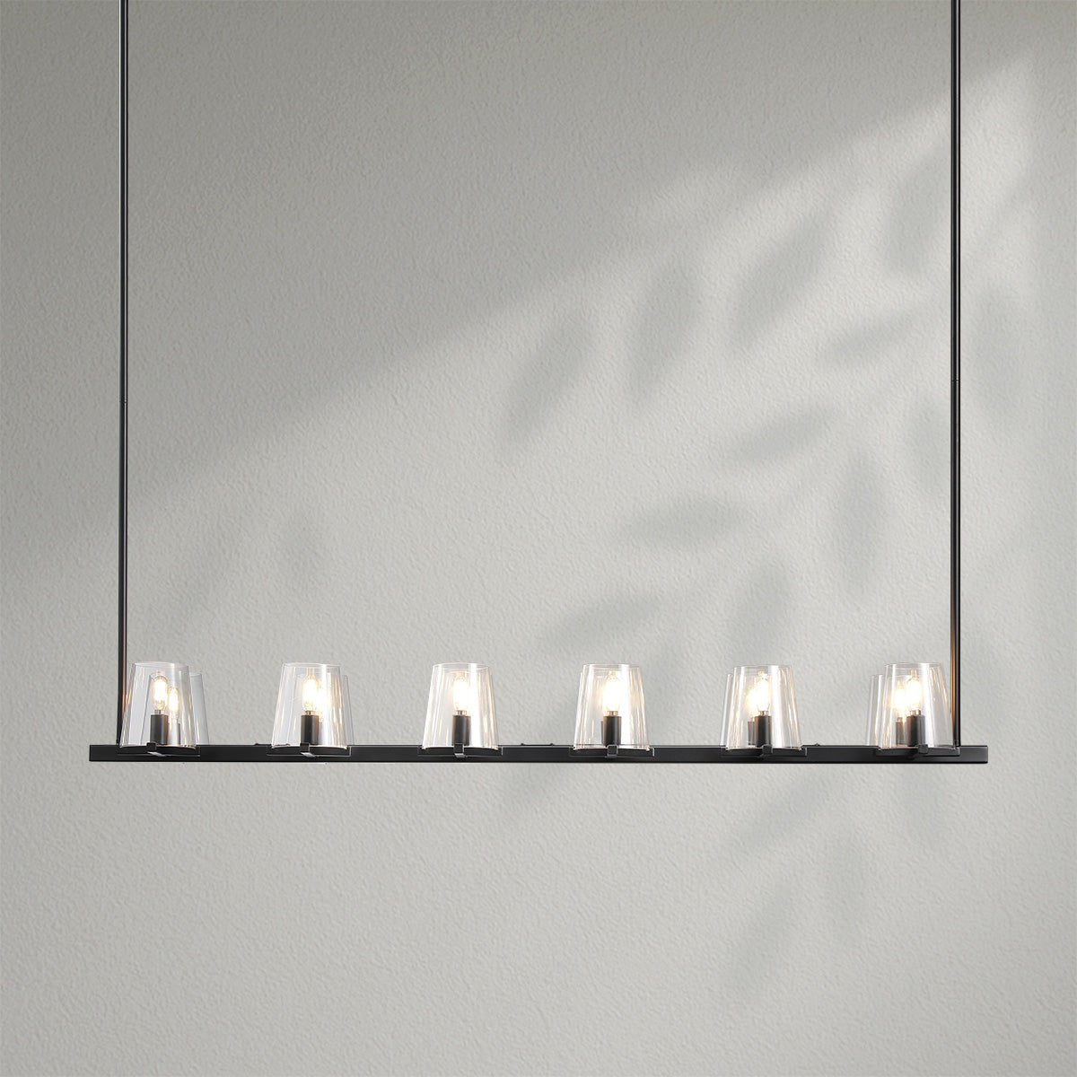 Pauillec Modern Linear Chandelier - Lightings Menu