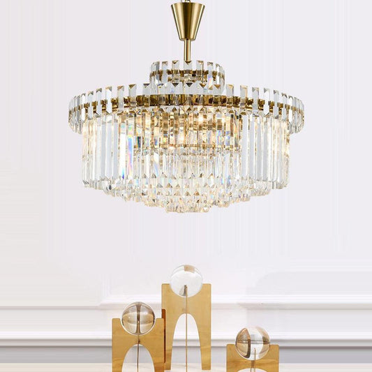Phyllaris Crystal Chandelier - Lightings Menu