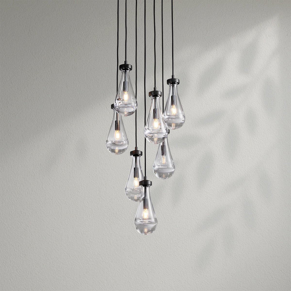 Raindrop Round Chandelier - Lightings Menu