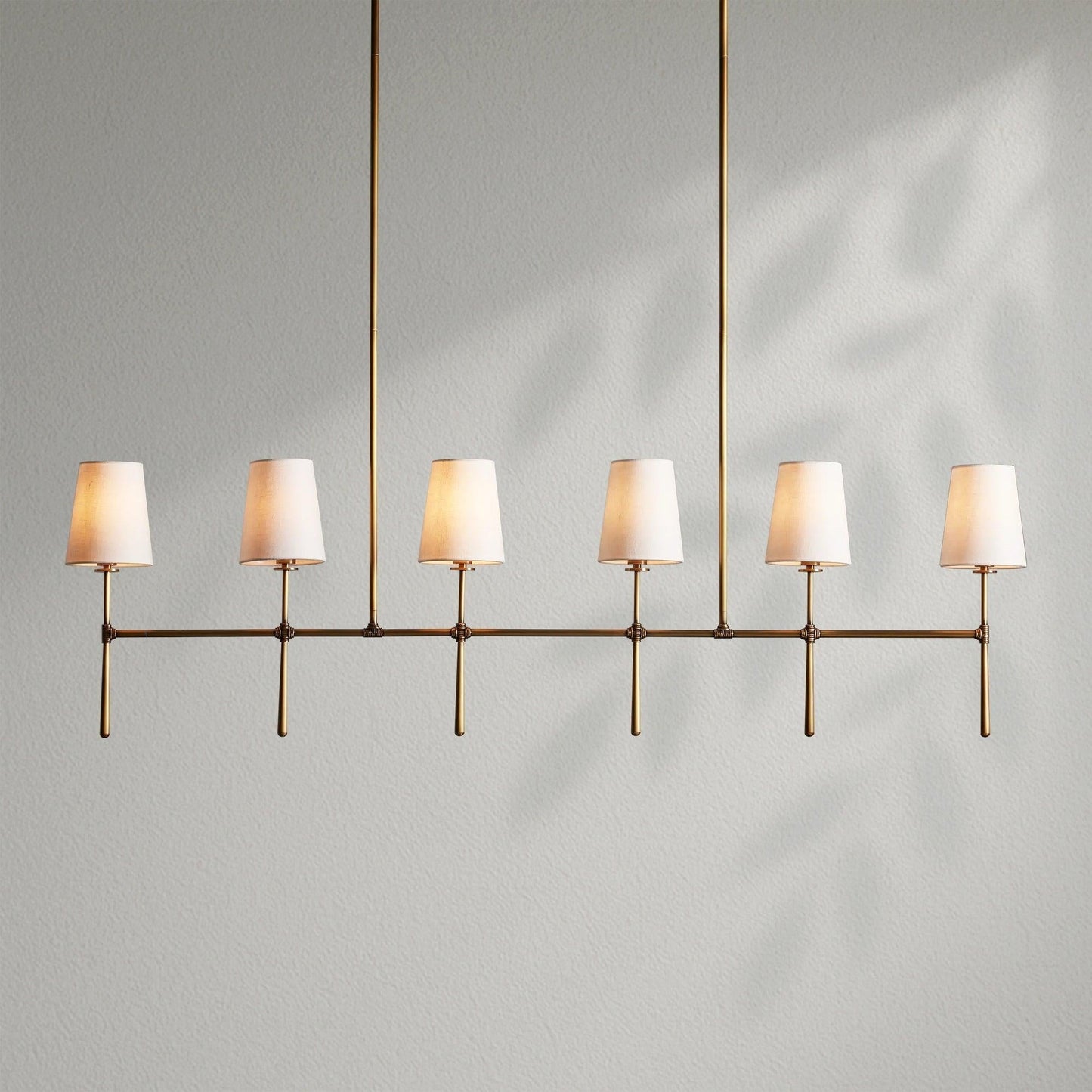 Rhodesy Linear Chandelier 5/6 Light - Lightings Menu
