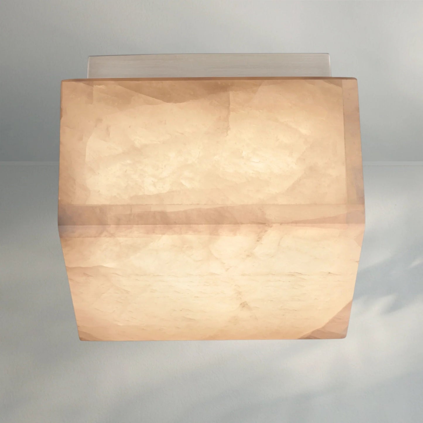 Rivaga Calcite Square Flushmount - Lightings Menu