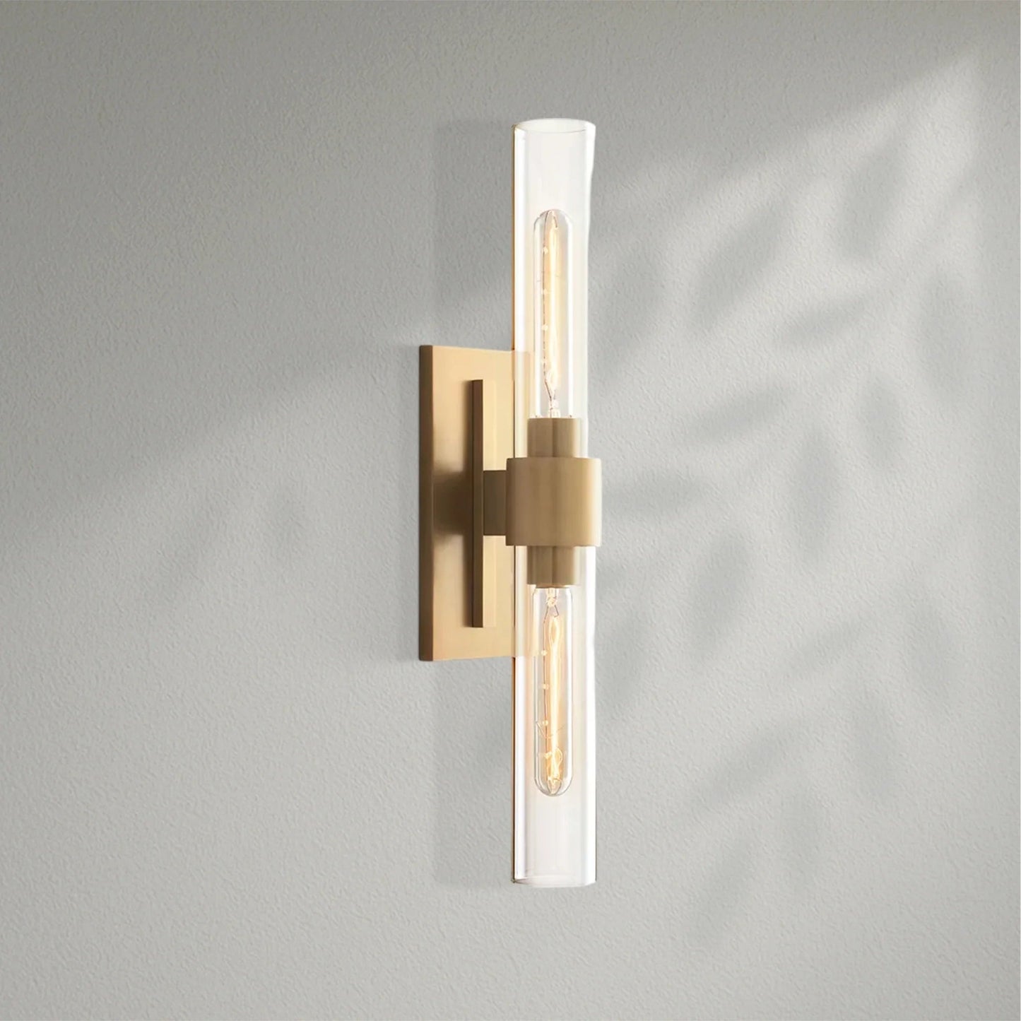 Savelle Glass Linear Wall Sconce - Lightings Menu