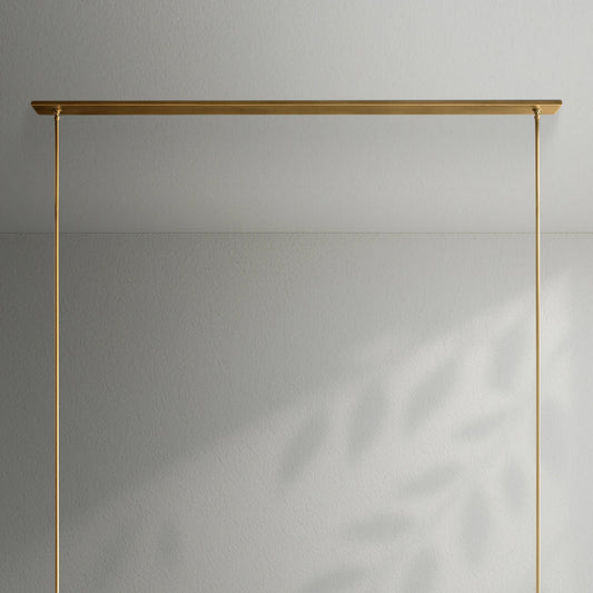 Savelle Linear Milk Glass Chandelier - Lightings Menu