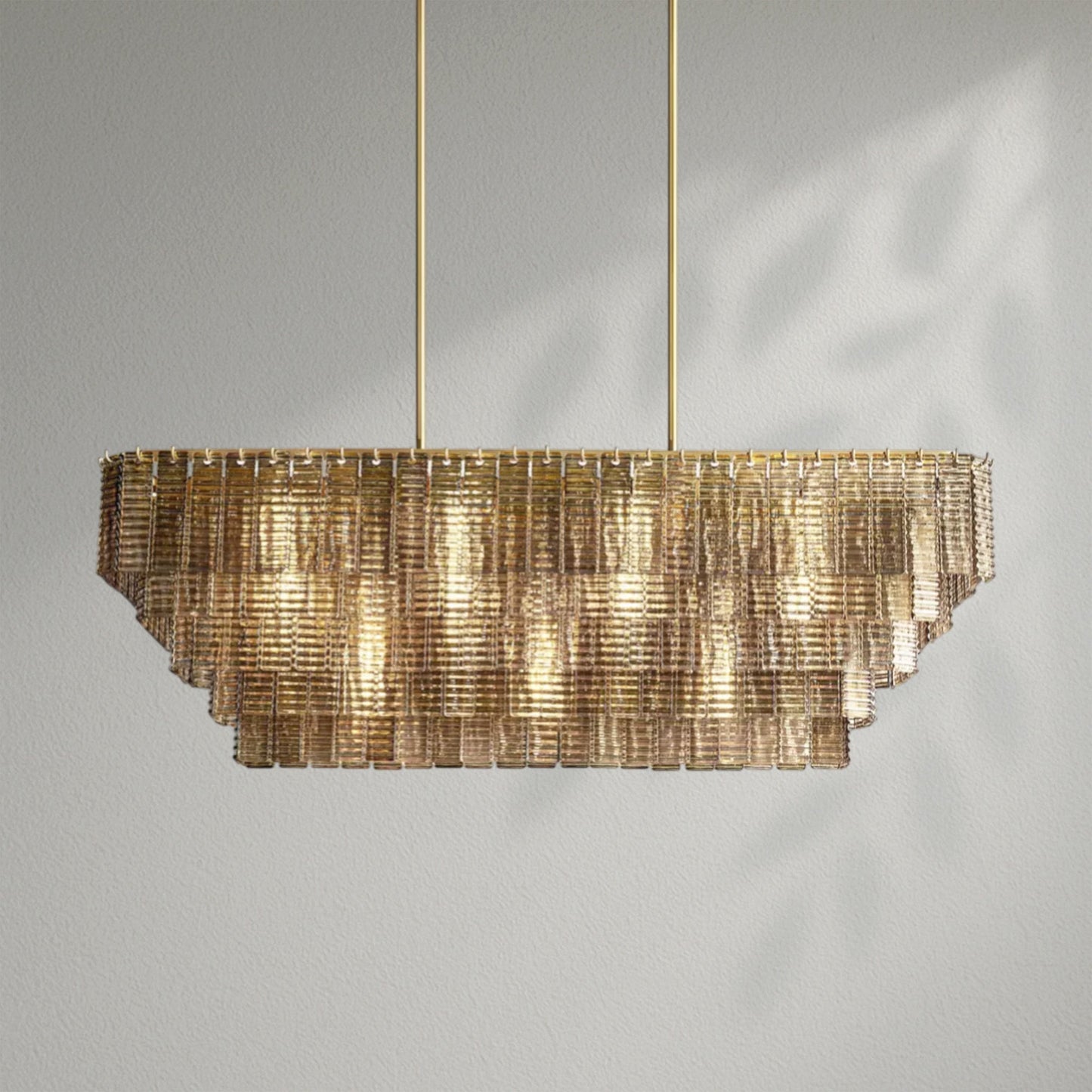 Sireno Rectangle Chandelier - Lightings Menu