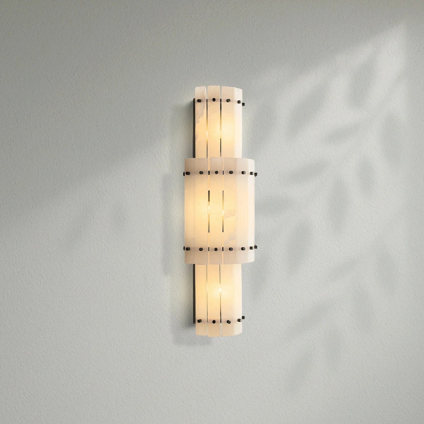 Sun Marco Alabaster Grand Round Sconce - Lightings Menu