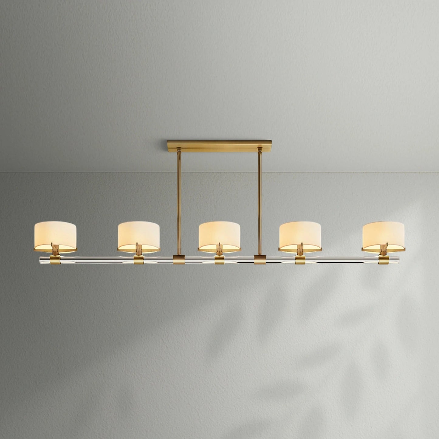 Trumen Linear Chandelier - Lightings Menu