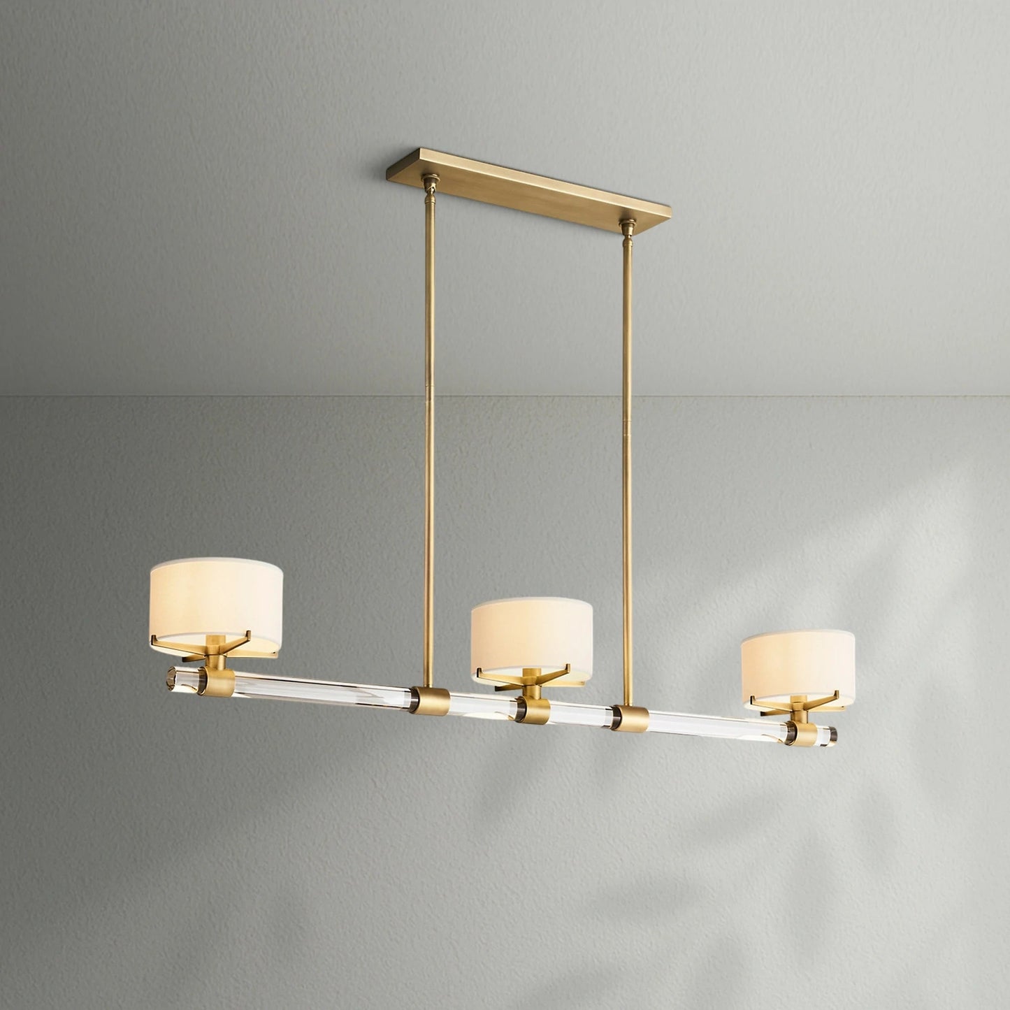 Trumen Linear Chandelier - Lightings Menu