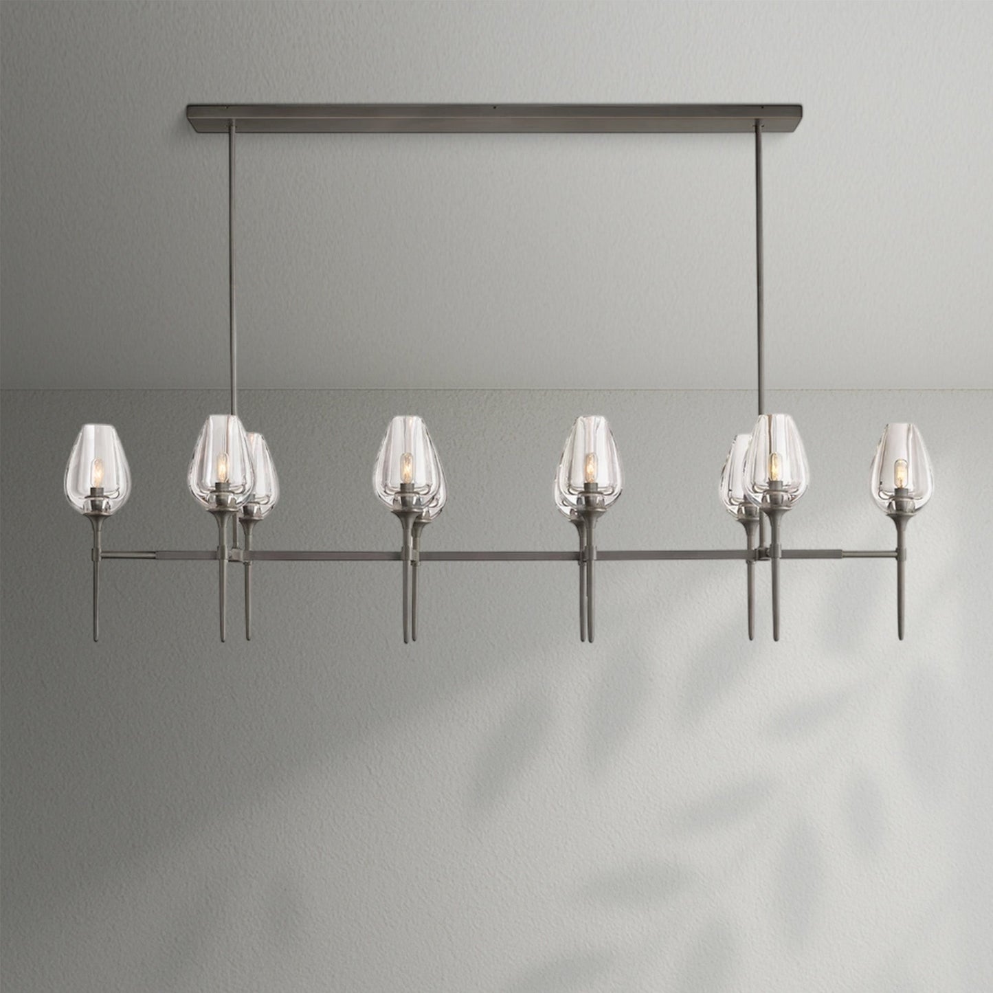 Tulips Linear Chandelier - Lightings Menu