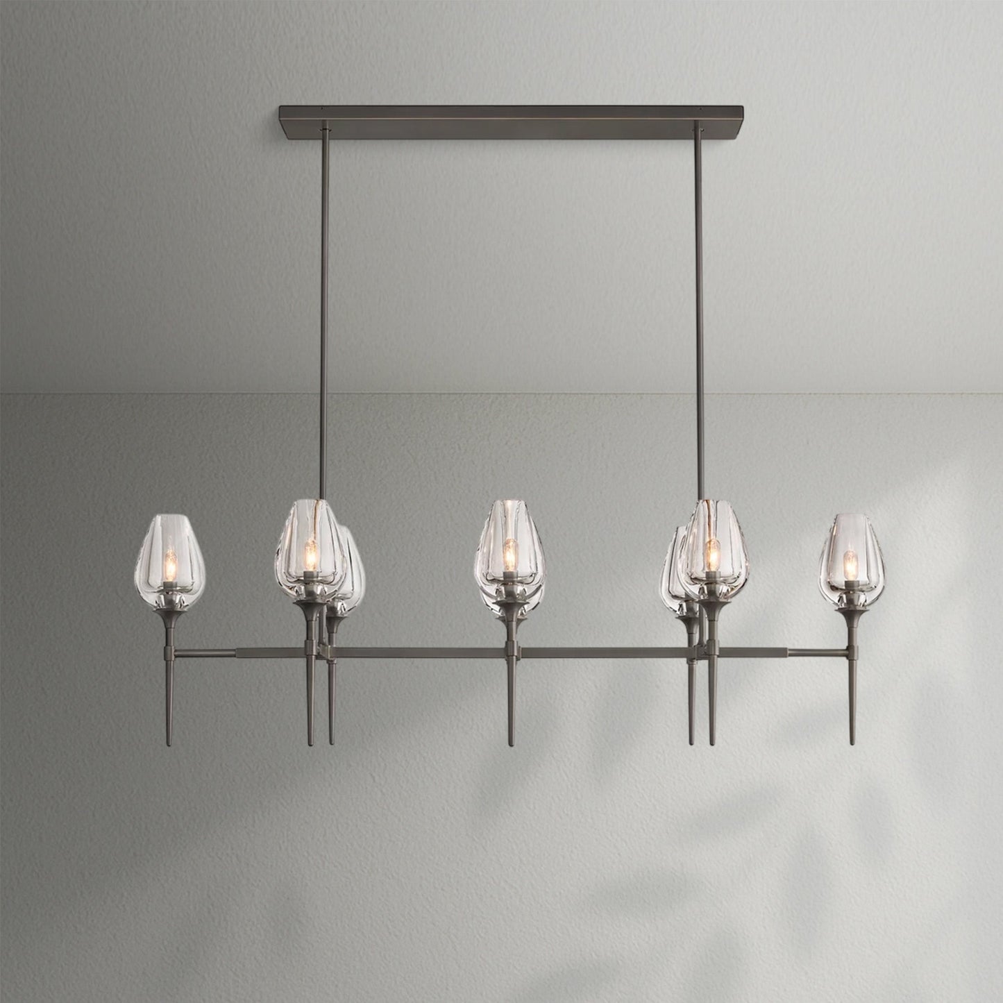Tulips Linear Chandelier - Lightings Menu