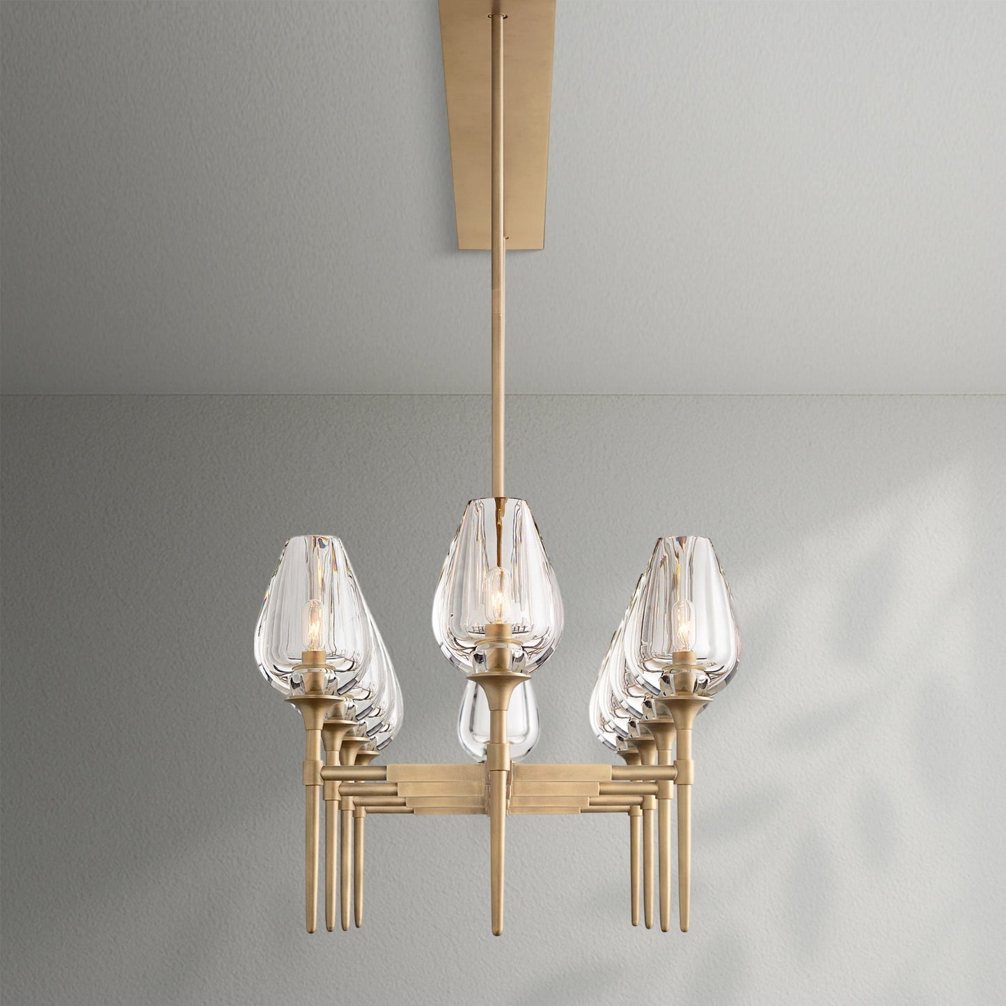 Tulips Linear Chandelier - Lightings Menu