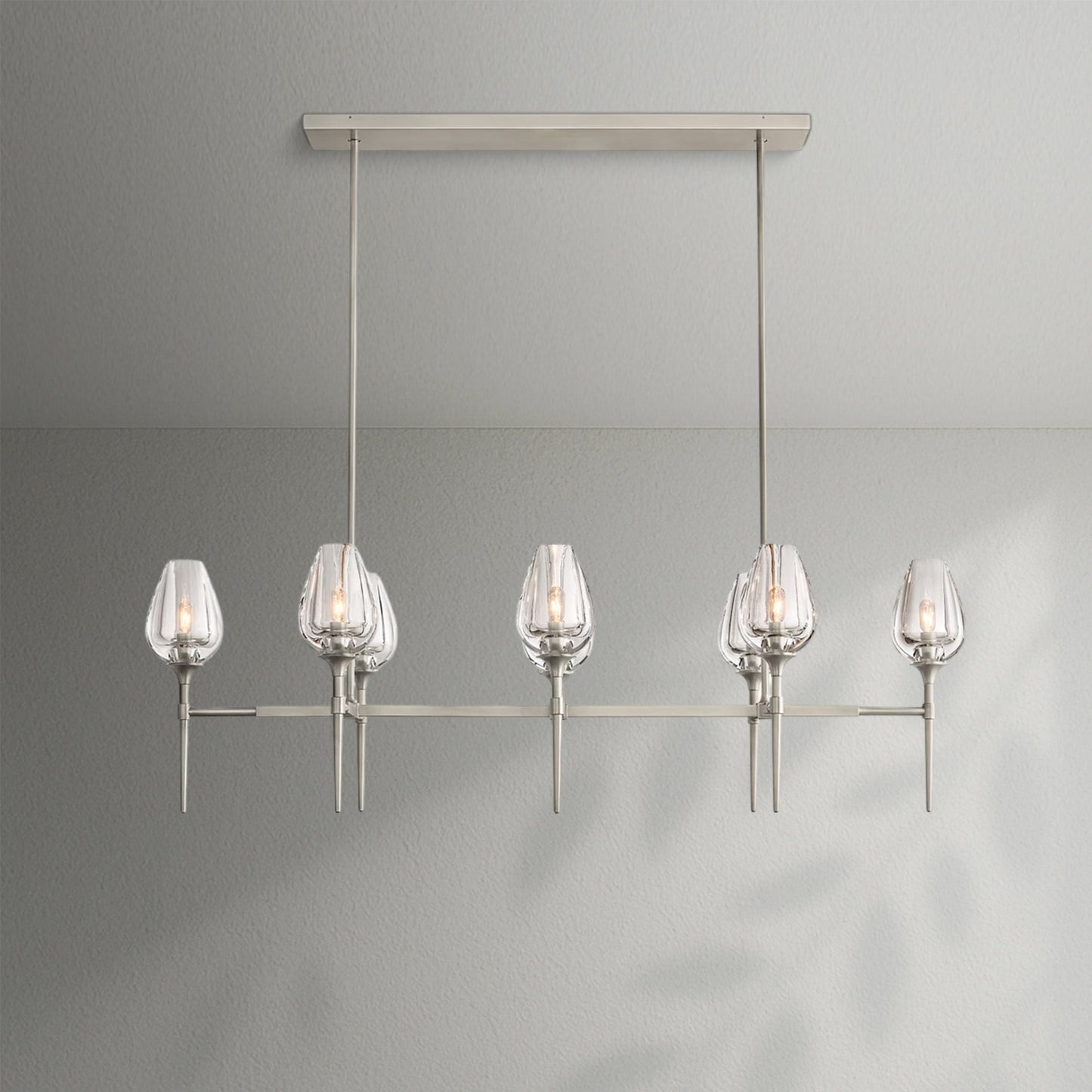 Tulips Linear Chandelier - Lightings Menu