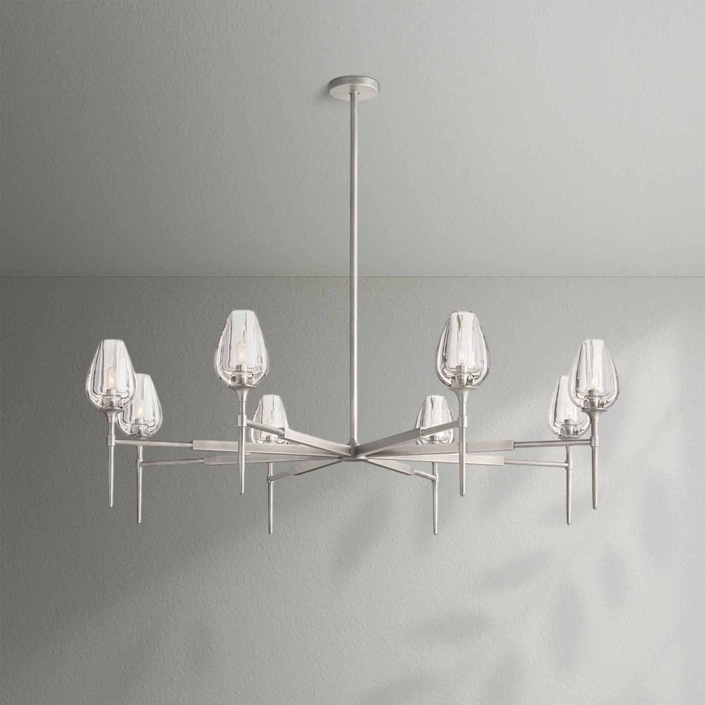 Tulips Round Chandelier - Lightings Menu