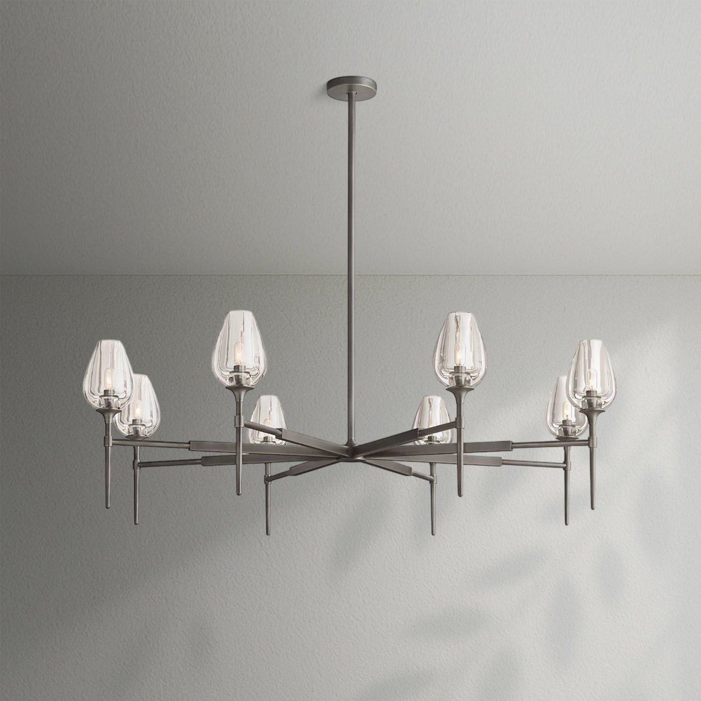 Tulips Round Chandelier - Lightings Menu