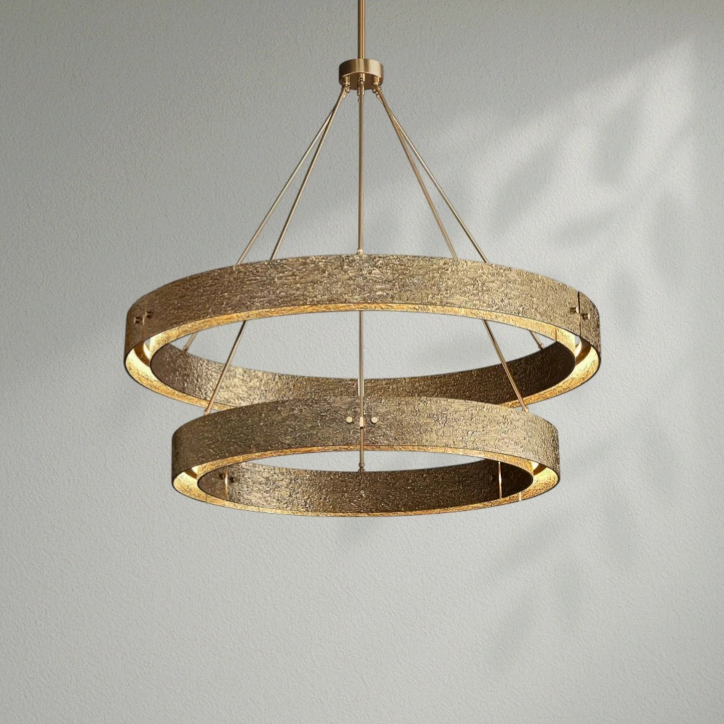 Vouvrey 2 - Tier Round Living Room Chandelier - Lightings Menu