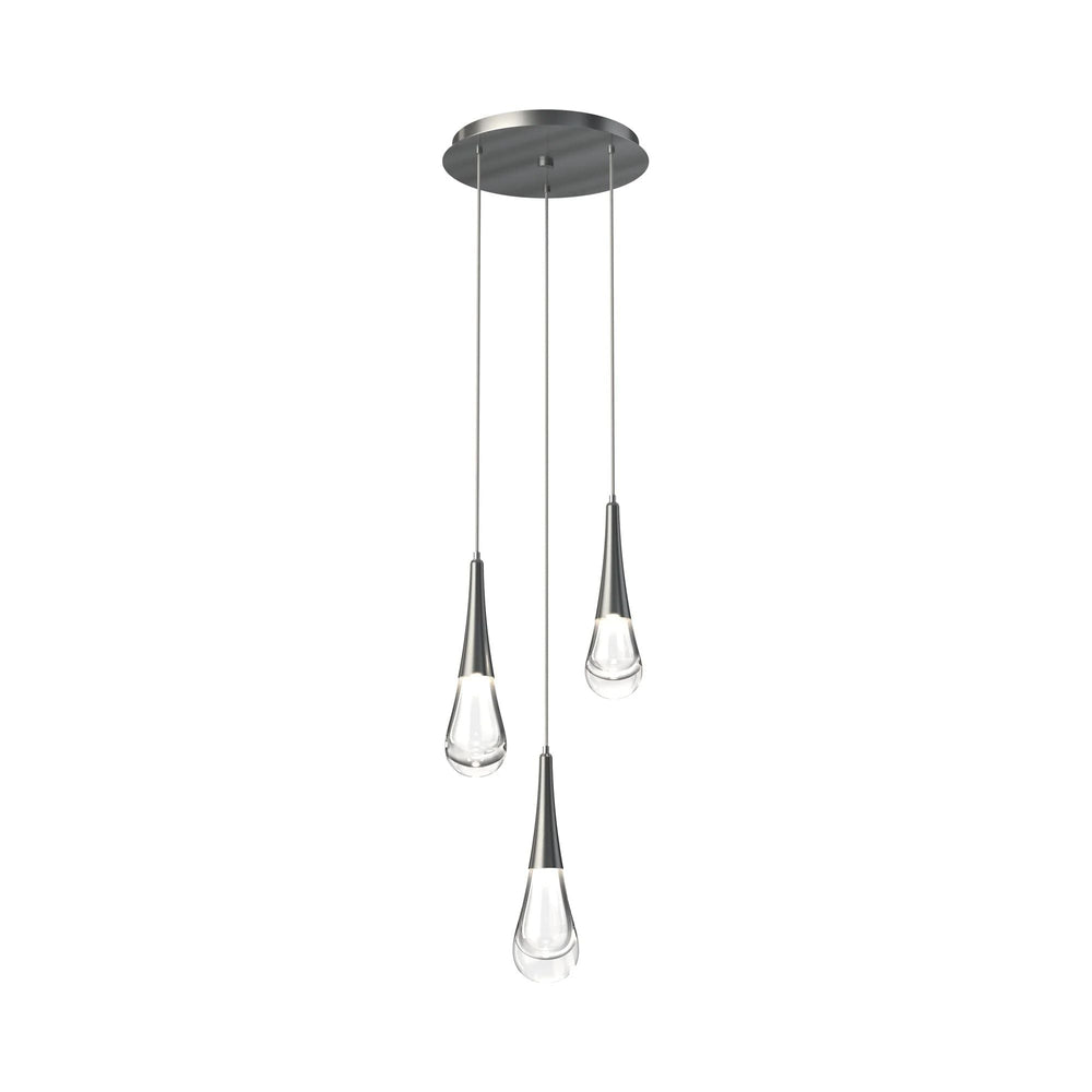 Water Drop Round LED Chandelier - Lightings Menu
