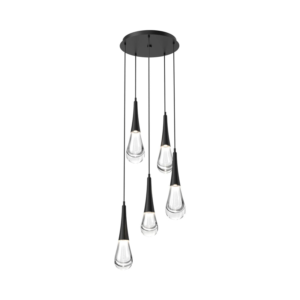 Water Drop Round LED Chandelier - Lightings Menu
