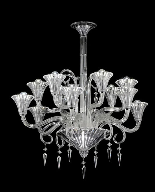12 Lights Crystal Lighting - Lightings Menu