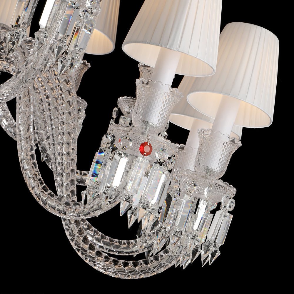16 Lights Oval Lighting with Lampshades - Lightings Menu