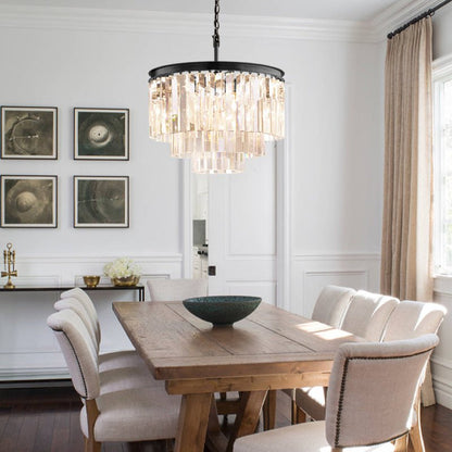 1920s Odeom Round Chandelier - Lightings Menu