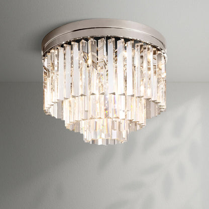 1920s Odeom Round Flushmount - Lightings Menu