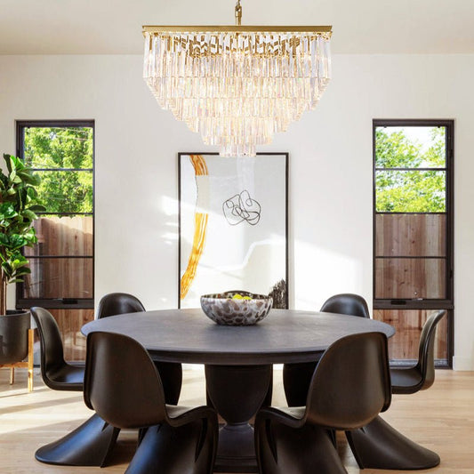1920s Odeom Square Chandelier - Lightings Menu