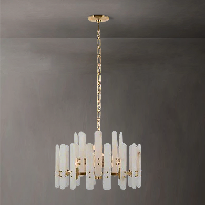 Aerin Bonnington Small Alabaster Chandelier