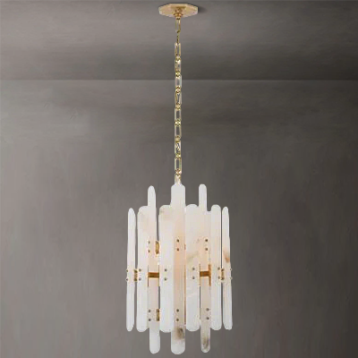 Aerin Bonnington Tall Alabaster Chandelier