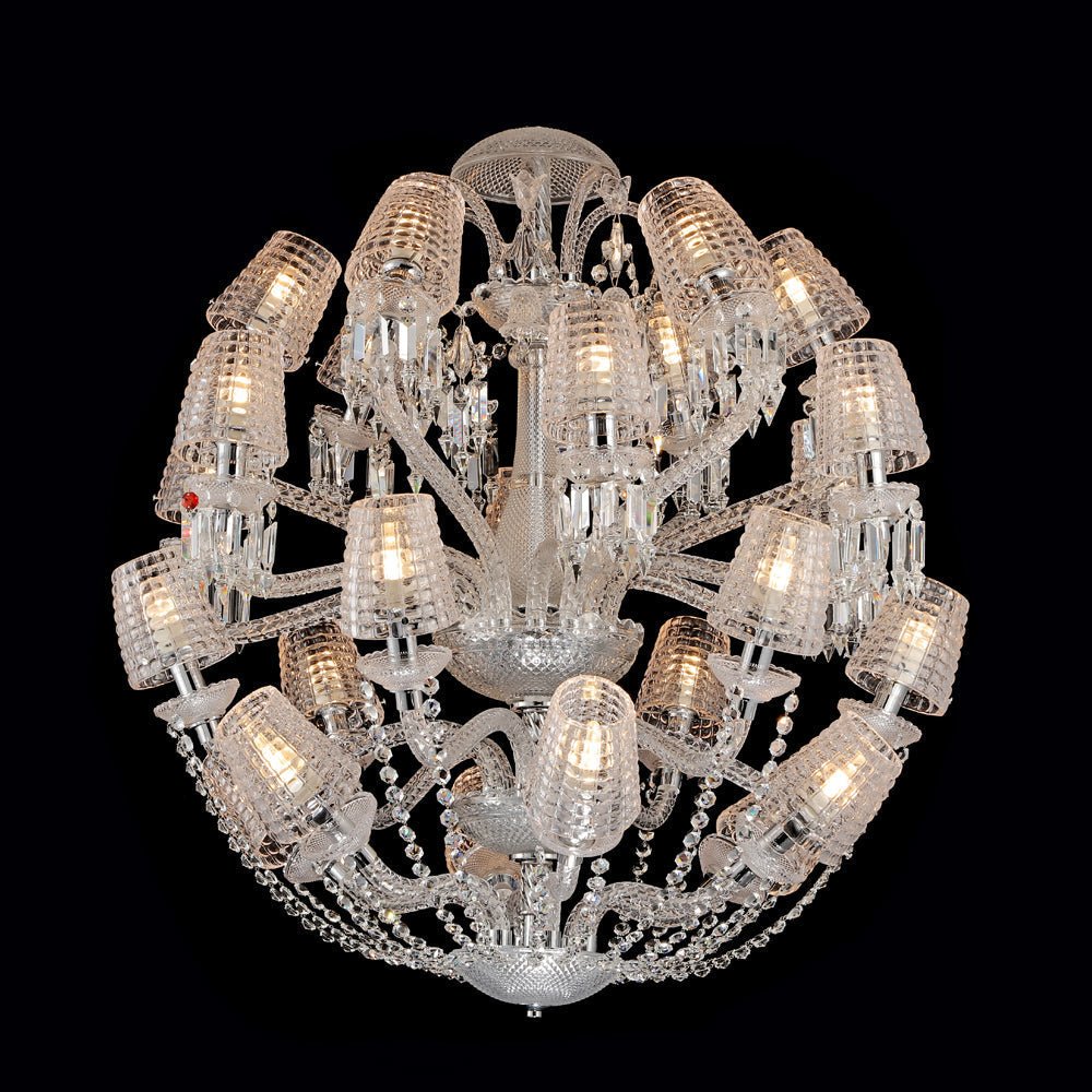 24 Lights Ball Shape Crystal Lighting - Lightings Menu