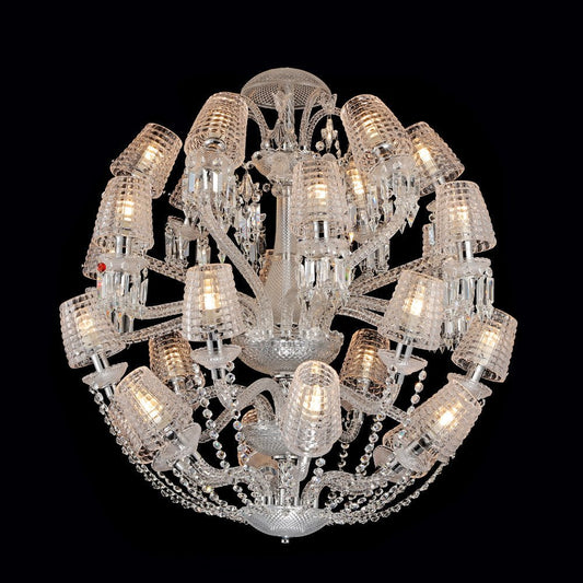 24 Lights Ball Shape Crystal Lighting - Lightings Menu