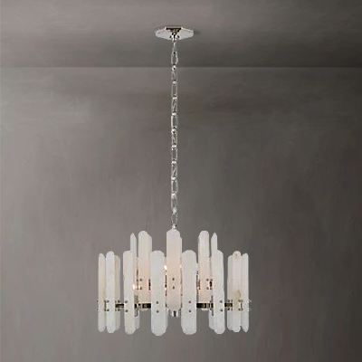 Aerin Bonnington Small Alabaster Chandelier