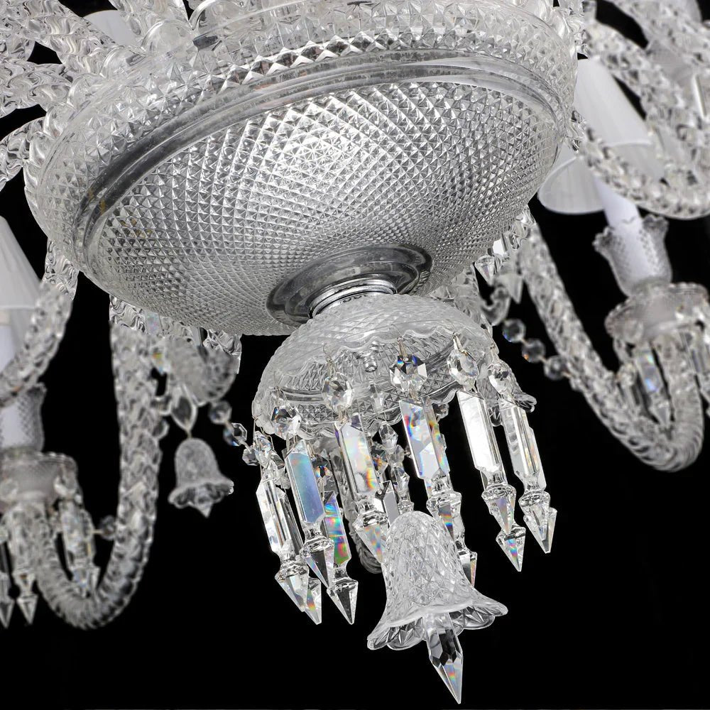 36 Lights Crystal Chandelier - Lightings Menu