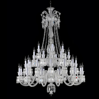 36 Lights Crystal Chandelier - Lightings Menu