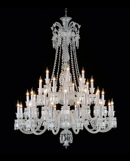 36 Lights Crystal Chandelier - Lightings Menu