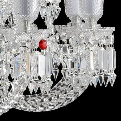 36 Lights Crystal Chandelier - Lightings Menu