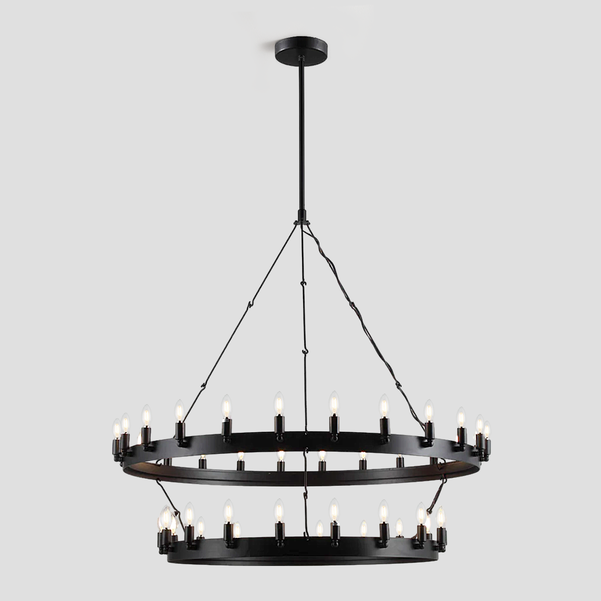 Camino Round 2-Tier Chandelier