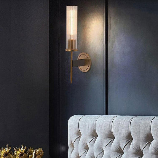 Cannelo Industrial Single Candle Wall Sconce