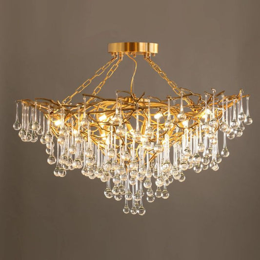 Snita Brass Chandelier