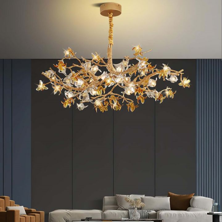 Kosta Brass Branch Chandelier