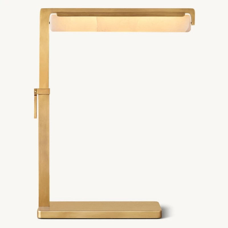 Audon Alabaster Task Table Lamp