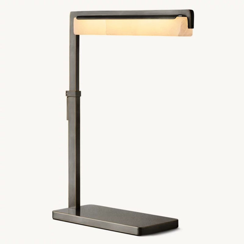 Audon Alabaster Task Table Lamp