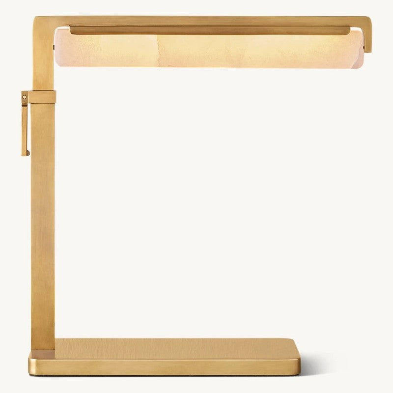 Audon Alabaster Task Table Lamp