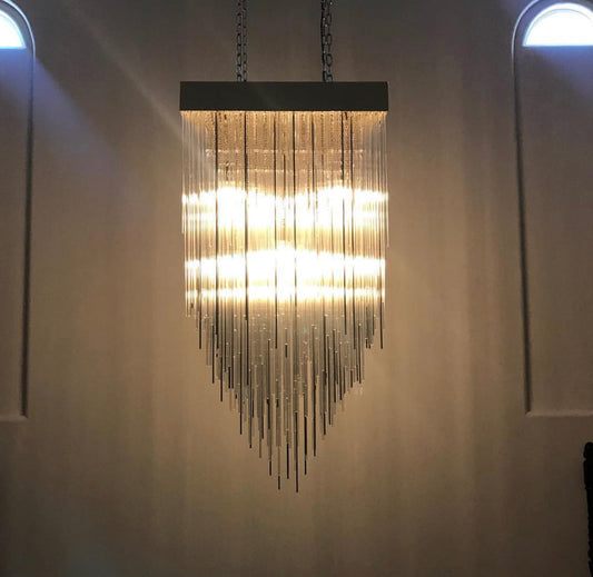 Cascadas Square Chandelier