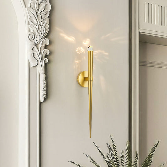 Aquitains Modern Torch Wall Sconce