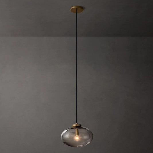 Crebat Clear Glass Pendant